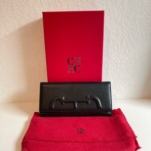 Carolina Herrera Flap Continental Wallet